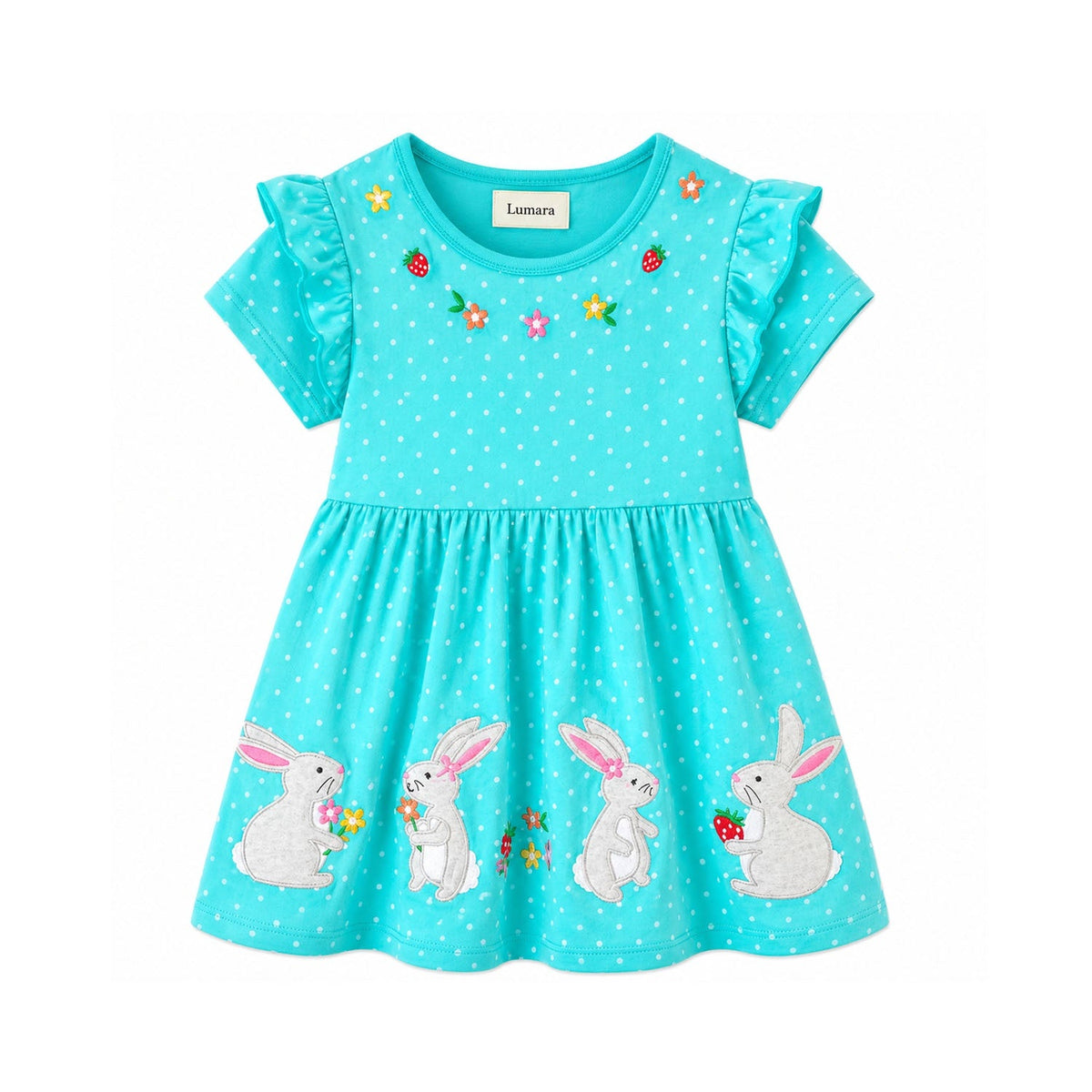Dress Bunnies Turquoise