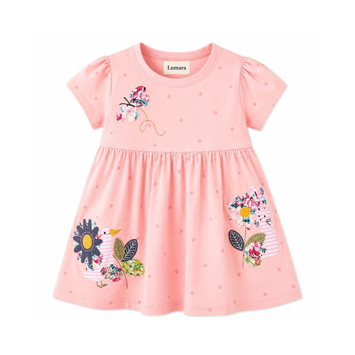 Dress Patchwork Pink