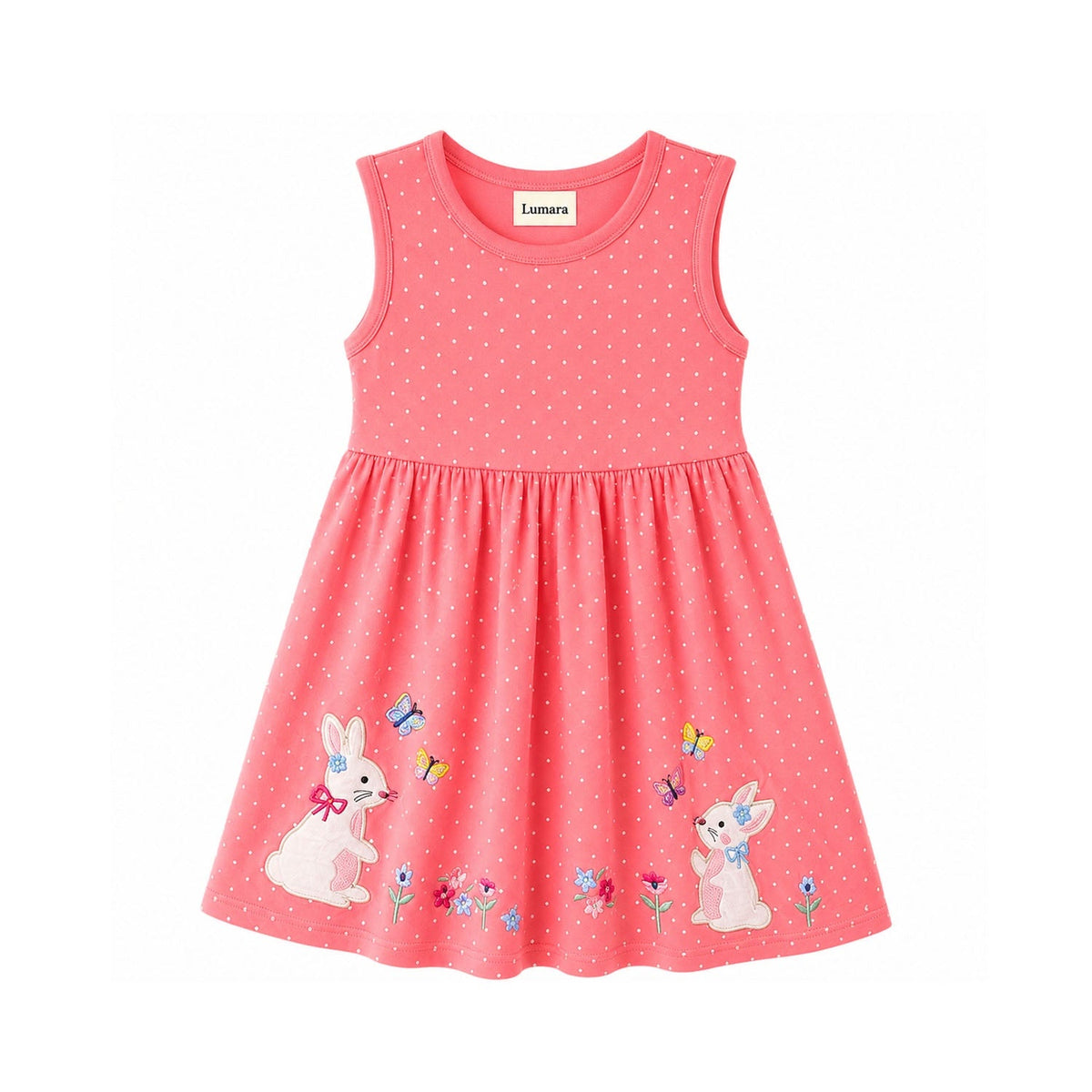 Dress Bunnies Coral