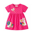 Dress Patchwork Dark Pink