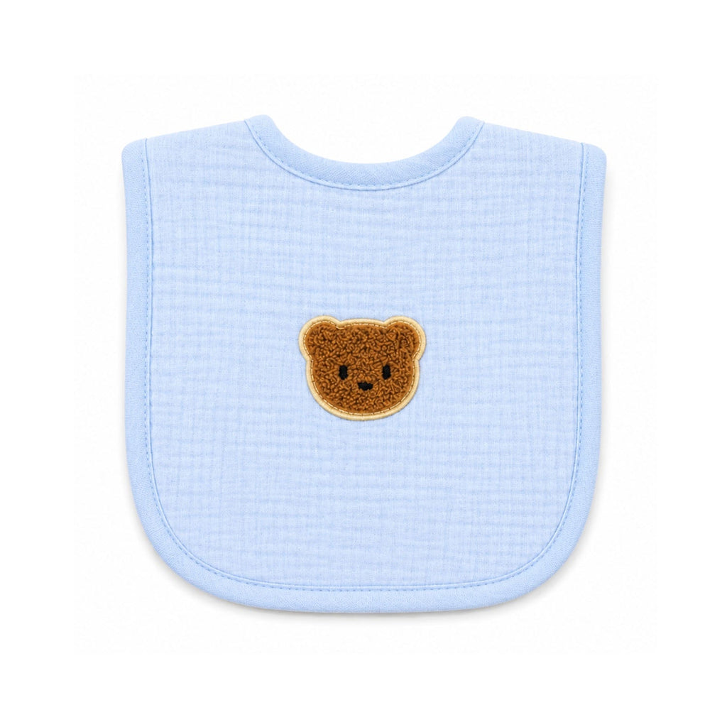 Bib Teddy - Blue