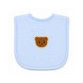 Bib Teddy - Blue