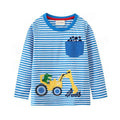 Long Sleeve Tshirt - Crocodile Digger