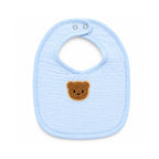 Bib Teddy - Blue