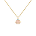 Kids Necklace Gold Plated - Sea Shell